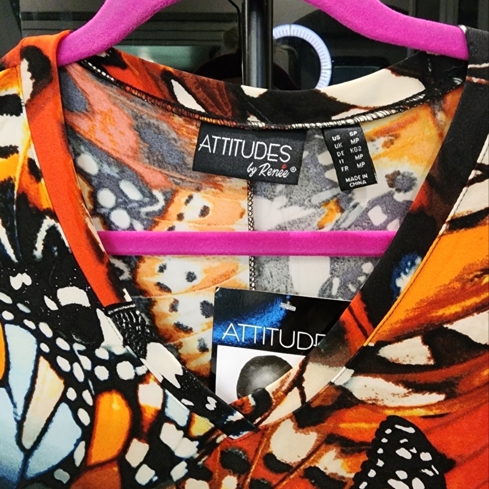 NWT'S ATTITUDES "BY RENEE" DRESS - Picture 2 of 9
